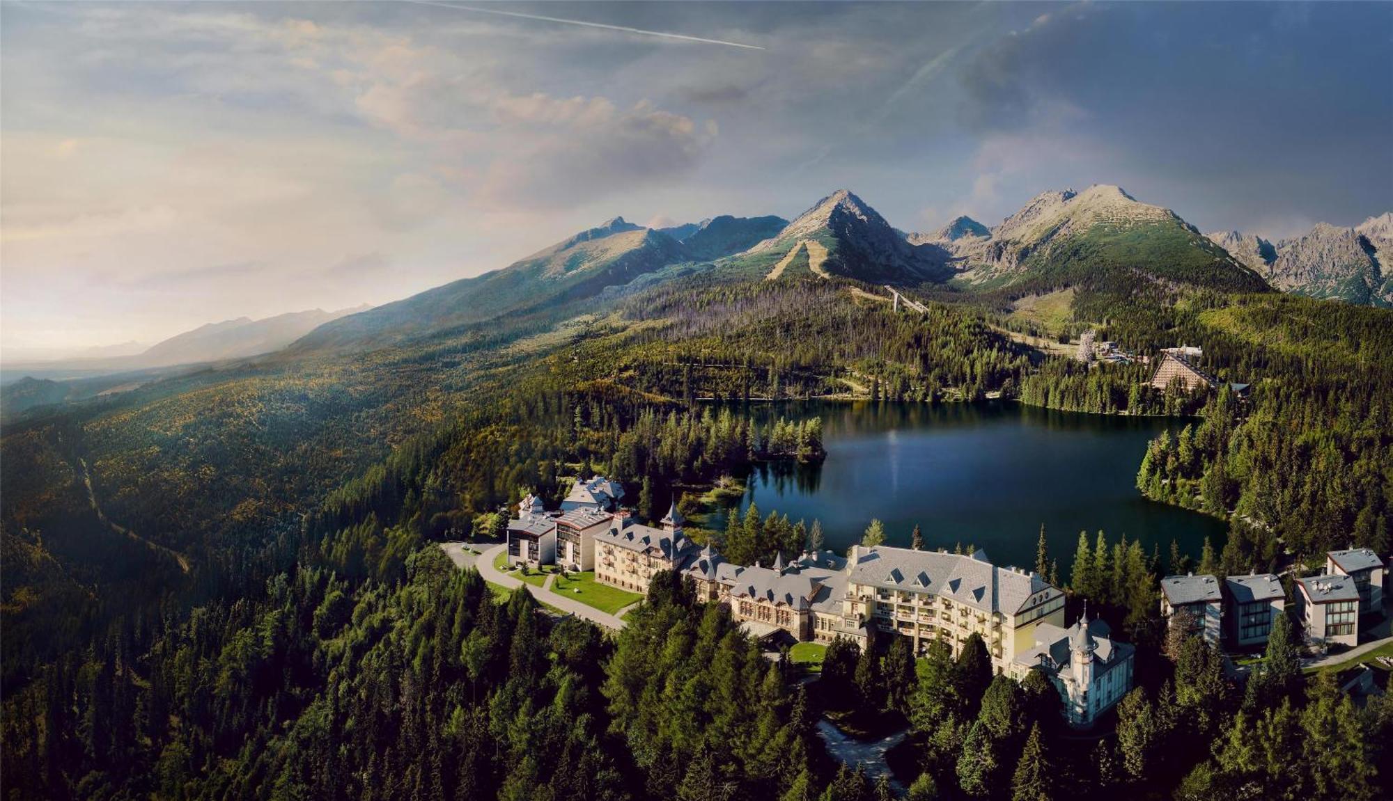 Grand Hotel Kempinski High Tatras Štrbské Pleso Exterior foto