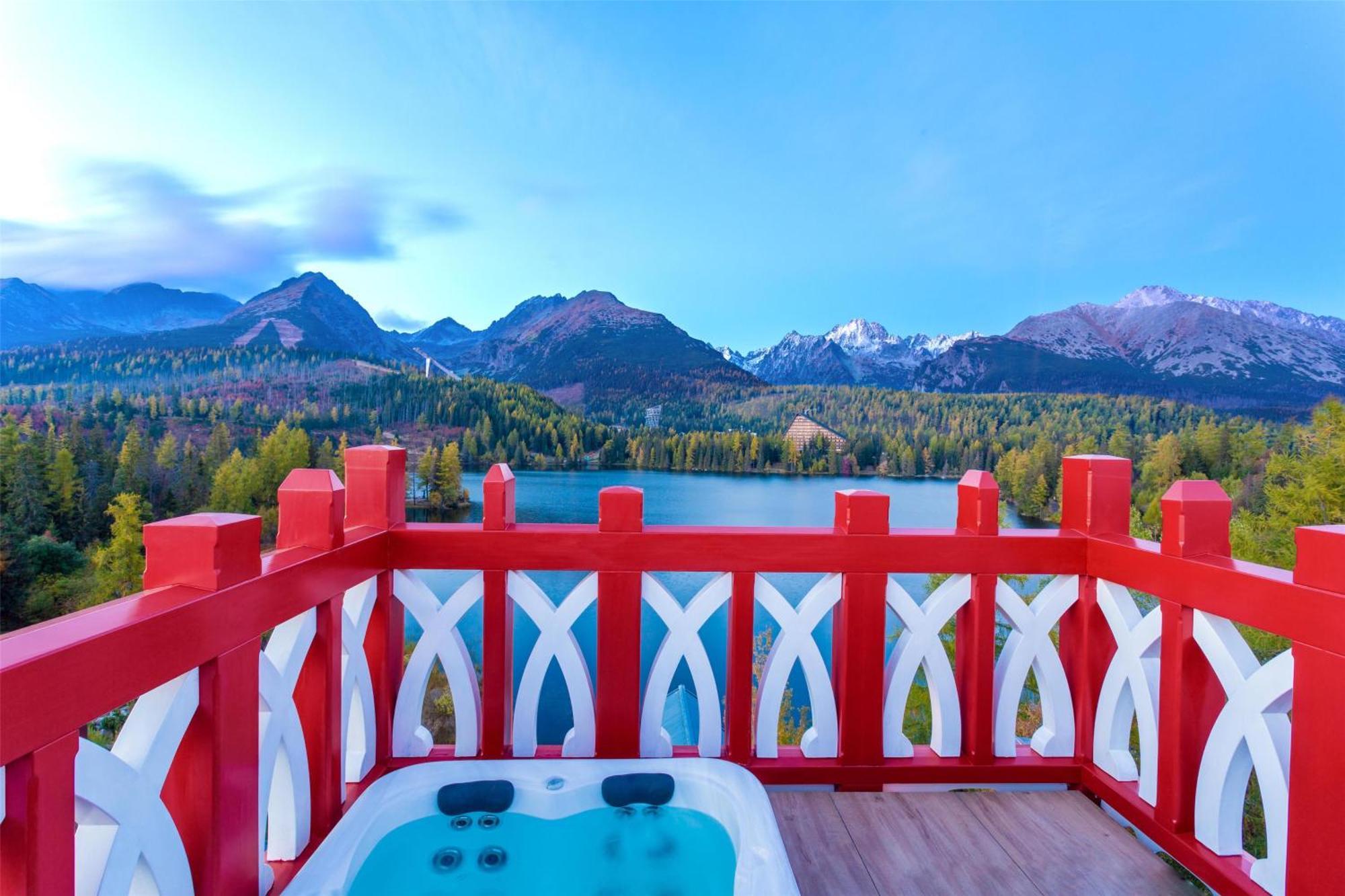 Grand Hotel Kempinski High Tatras Štrbské Pleso Exterior foto