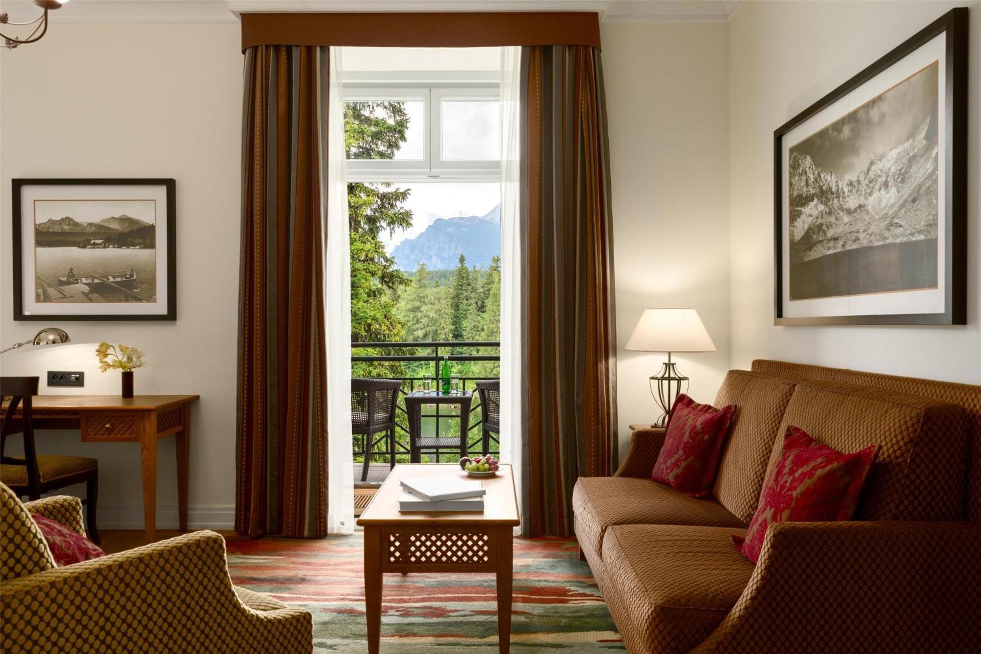 Grand Hotel Kempinski High Tatras Štrbské Pleso Exterior foto